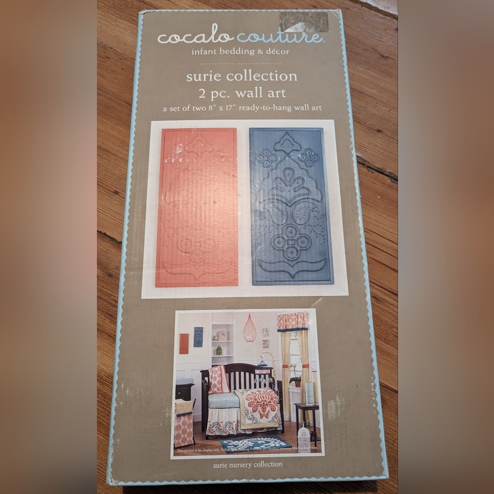 Cocalo 2 Pc Decorative Wall Plaques